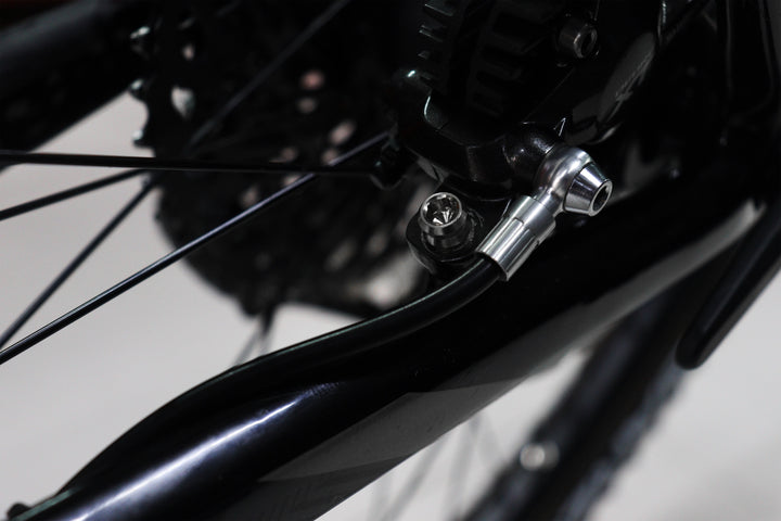 Kit Mordazas (calipers) MTB disco 180-160 mm - Plateado