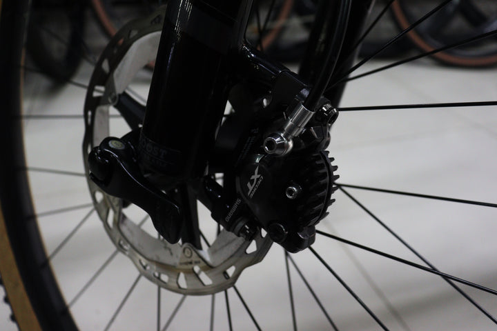 Kit Mordazas (calipers) MTB disco 180-160 mm - Negro